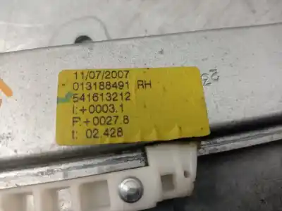 Автозапчасти б/у регулятор стекла переднего правого за opel corsa d (s07) 1.3 cdti (l08 l68) ссылки oem iam 541613212  