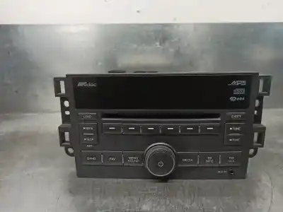 İkinci el araba yedek parçası SES SISTEMI / RADYO CD için CHEVROLET CAPTIVA  OEM IAM referansları 95959651  
