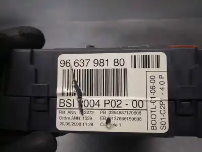 Автозапчасти б/у блок реле/предохранителей за peugeot 308 sw i (4e_, 4h_) 1.6 16v ссылки oem iam 9663798180  