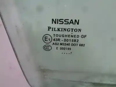 Second-hand car spare part front right glass window for nissan qashqai / qashqai +2 i (j10, nj10, jj10e) 2.0 dci oem iam references 80300jd000  