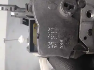 Автозапчастина б/у замок заднього правого дверя для peugeot 308 sw i (4e_, 4h_) 1.6 16v посилання на oem iam 567162  