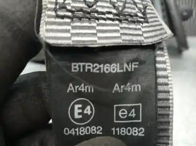 Автозапчастина б/у задній правий ремін безпеки для land rover discovery (salljg/lj) 2.5 turbodiesel посилання на oem iam btr2166lnf  