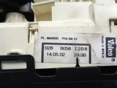 Peça sobressalente para automóvel em segunda mão comando de sofagem (chauffage / ar condicionado)  por opel corsa d (s07) 1.4 (l08 l68) referências oem iam 1822041  0288058