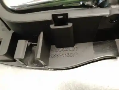 Автозапчастина б/у усередині передня права ручка для peugeot 5008 active посилання на oem iam 9683446577  