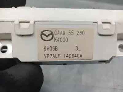 Second-hand car spare part multifunction display for mazda 6 lim. (gh) 2.2 ce 125 active oem iam references gaa955260  