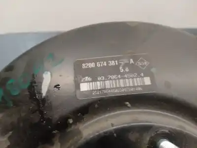 Автозапчастина б/у гальмівний серво для renault clio iii 1.5 dci diesel cat посилання на oem iam 8200674381  03786445024