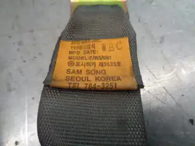 Автозапчасти б/у центральный задний ремень безопасности за ssangyong korando 2.3 turbodiesel cat ссылки oem iam 7843251  7561006014xaad