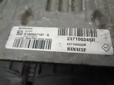 Автозапчасти б/у блок управления двигателем за renault scénic iii (jz0/1_) 1.5 dci ссылки oem iam 237100345r  s180067107a