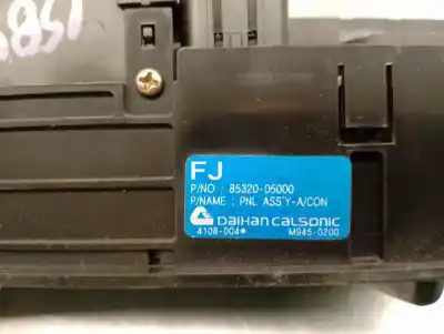 Автозапчастина б/у контроль опалення / кондиціонації для ssangyong musso 2.9 tdi grand lux посилання на oem iam 8532005000  