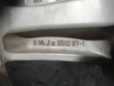 Second-hand car spare part rim for smart micro compact car 0.6 oem iam references 108740521b  r1551/2jx15h2et-1