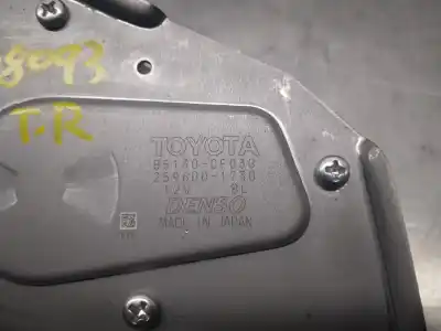 Автозапчасти б/у мотор заднего стеклоочистителя за toyota verso (_r2_) 2.0 d-4d (aur20_) ссылки oem iam 851300f030  2596001730