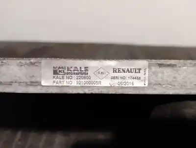 Автозапчасти б/у конденсатор / радиатор кондиционера воздуха за renault fluence (l3_) 1.5 dci (l30d l30l l306 l33f l33l l33m l33v l33w) ссылки oem iam 921000005r  