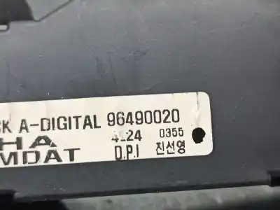 Second-hand car spare part clock for chevrolet lacetti cdx oem iam references 96490020  