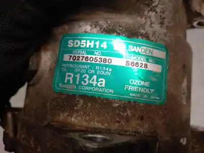 Second-hand car spare part air conditioning compressor for iveco c35 (1997 - ...) 2.8 oem iam references sd5h14  s6628