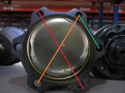 Peça sobressalente para automóvel em segunda mão transmissão traseira esquerda por audi tt (8n3/8n9) 1.8 t coupe (132kw) referências oem iam 1j407417q  