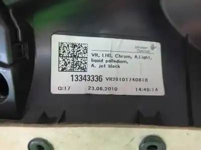 Автозапчастина б/у обработка передніх правіх дверей для opel astra j (p10) 1.7 cdti (68) посилання на oem iam 13343336  