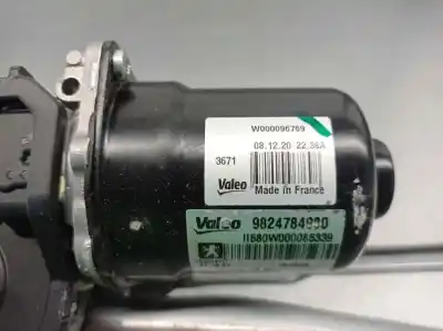 Автозапчасти б/у мотор переднего стеклоочистителя за peugeot 208 ii (ub_, up_, uw_, uj_) 1.2 puretech 75 ссылки oem iam 9824784980  w000096769