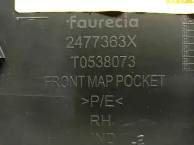 Автозапчасти б/у обивка передней правой двери за peugeot 208 ii (ub_, up_, uw_, uj_) 1.2 puretech 75 ссылки oem iam 2477363x  