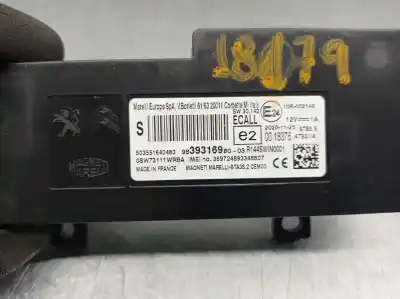 Second-hand car spare part electronic module for peugeot 208 ii (ub_, up_, uw_, uj_) 1.2 puretech 75 oem iam references 9839316980  