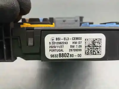 Автозапчасти б/у блок реле/предохранителей за peugeot 208 ii (ub_, up_, uw_, uj_) 1.2 puretech 75 ссылки oem iam 9832880280  28709099