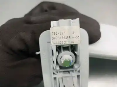 Second-hand car spare part left sunshade for peugeot 208 ii (ub_, up_, uw_, uj_) 1.2 puretech 75 oem iam references 98738898pr  