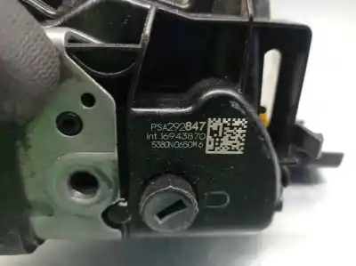 Автозапчасти б/у замок передней правой двери за peugeot 208 ii (ub_, up_, uw_, uj_) 1.2 puretech 75 ссылки oem iam psa292847  