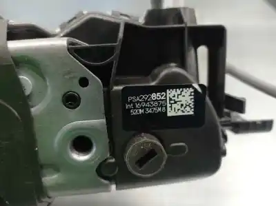 Автозапчасти б/у замок задней правой двери за peugeot 208 ii (ub_, up_, uw_, uj_) 1.2 puretech 75 ссылки oem iam psa292852  