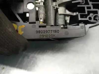 Автозапчасти б/у наружная рукоятка передняя справа за peugeot 208 ii (ub_, up_, uw_, uj_) 1.2 puretech 75 ссылки oem iam 9802977180  