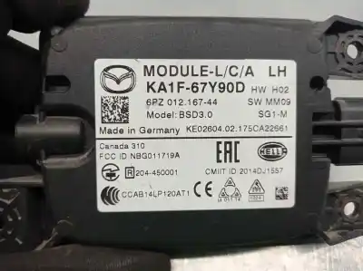 Автозапчасти б/у электронный модуль за mazda cx-5 (ke, gh) 2.0 (keefw) ссылки oem iam ka1f67y90d  