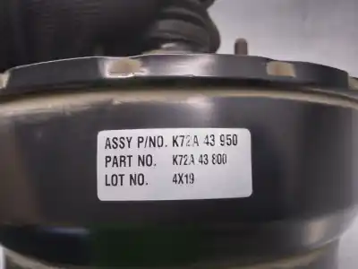 Автозапчасти б/у тормозной серво за kia pregio ii (tb) (2004 =>) 2.5 ссылки oem iam 0k72a43800d  