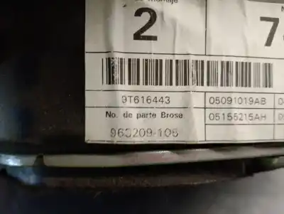 Second-hand car spare part rear left window regulator for dodge journey 2.0 crd oem iam references 963209105  