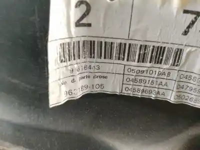 Second-hand car spare part driver left window regulator for dodge journey 2.0 crd oem iam references 963189105  