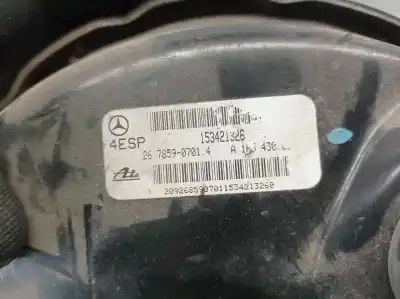 Peça sobressalente para automóvel em segunda mão servo freio por mercedes-benz clase m (w163) 4.0 cdi 32v cat referências oem iam a0014300708  26785907014