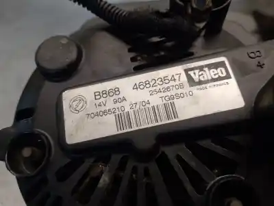 Автозапчастина б/у генератор для lancia ypsilon (101) 1.3 16v multijet argento посилання на oem iam 46823547  2542670b