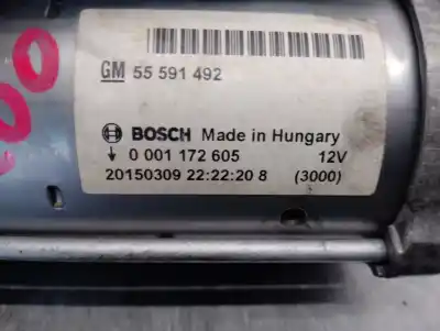 Peça sobressalente para automóvel em segunda mão motor de arranque por opel corsa e van 1.3 cdti referências oem iam 55591492  0001172605