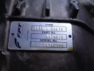 Piesă de schimb auto la mâna a doua cutie de viteze pentru iveco daily caja abierta / volquete 2.3 diesel referințe oem iam 8874020 8874020 24160195