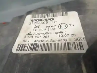 Автозапчасти б/у левая фара за volvo s40 berlina 2.0 diesel cat ссылки oem iam 31265696  0301237001