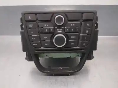 Peça sobressalente para automóvel em segunda mão sistema de áudio / rádio cd por opel astra j (p10) 1.7 cdti (68) referências oem iam 13334053