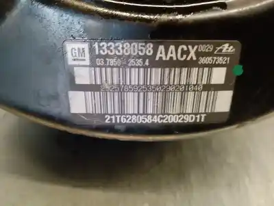 Автозапчастина б/у гальмівний серво для opel astra j (p10) 1.7 cdti (68) посилання на oem iam 13338058  03785925354