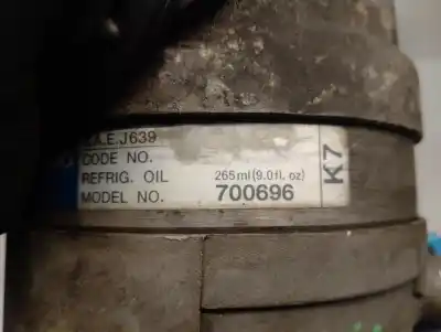 Second-hand car spare part air conditioning compressor for daewoo lanos 1.6 cat oem iam references 700696  700696