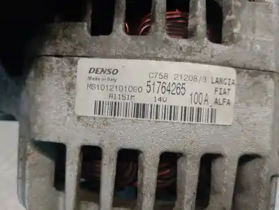 Pezzo di ricambio per auto di seconda mano alternatore per alfa romeo mito (145) 1.6 jtd cat riferimenti oem iam 51764265  ms1012101090