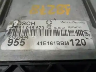 Second-hand car spare part ecu engine control for alfa romeo mito (145) 1.6 jtd cat oem iam references 51836444  0281015573