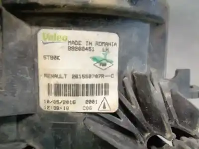 Автозапчастина б/у ліва протитутмана для renault captur i (j5_, h5_) 0.9 tce 90 посилання на oem iam 261558707r  89208451