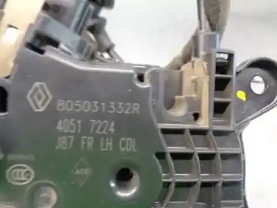 Piesă de schimb auto la mâna a doua încuietoare ușa fațã stânga pentru renault captur i (j5_, h5_) 0.9 tce 90 referințe oem iam 805031332r  