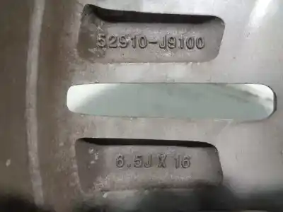 Pezzo di ricambio per auto di seconda mano cerchione in lega per hyundai kona 1.0 tgdi cat riferimenti oem iam 52910j9100 aluminio 10p r166.5jx16offet44