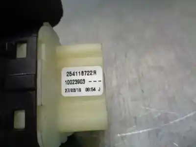 Second-hand car spare part left front power window switch for renault captur i (j5_, h5_) 0.9 tce 90 oem iam references 254118722r  