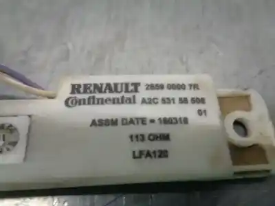 Second-hand car spare part antenna for renault captur i (j5_, h5_) 0.9 tce 90 oem iam references 285900007r  a2c53158506