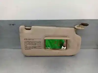 Second-hand car spare part right sunshade for hyundai tucson (jm) 2.0 crdi oem iam references 852022e110