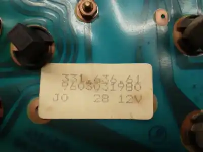 Peça sobressalente para automóvel em segunda mão quadrante por citroen ax 1.1 referências oem iam 9603031980  