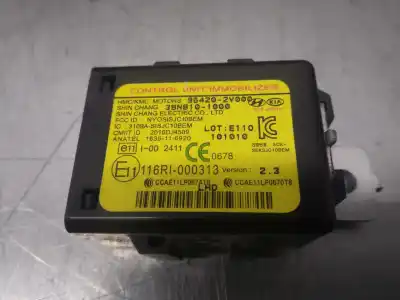 Peça sobressalente para automóvel em segunda mão centralina de ignição imobilizador por kia rio iii (ub) 1.4 crdi referências oem iam 954202v000